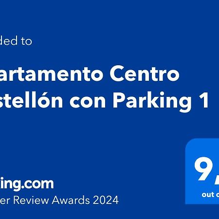 Apartamento Centro Castellon Con Parking 1 Daire Castellón de la Plana Dış mekan fotoğraf